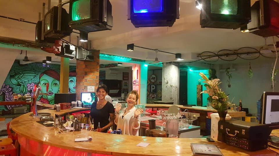 Route 66 Music Restaurant & Hostel Sziemreap Kültér fotó